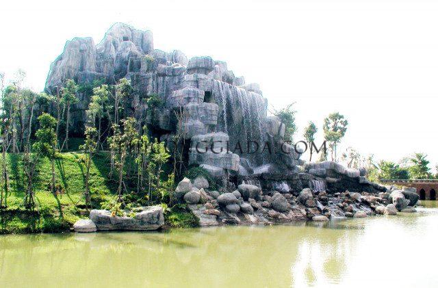 Thi công đắp đá núi nhân tạo bằng xi măng tiết kiệm chi phí 5 Thiết kế thi công đắp đá núi nhân tạo