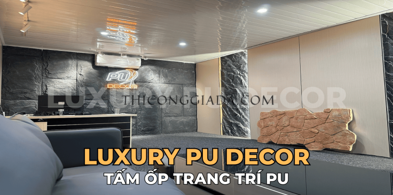 Tấm PU giả đá