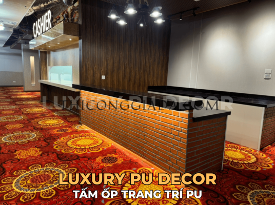 tấm PU giả gạch đỏ