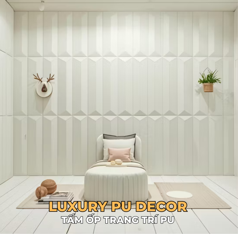 tấm ốp PU 3D