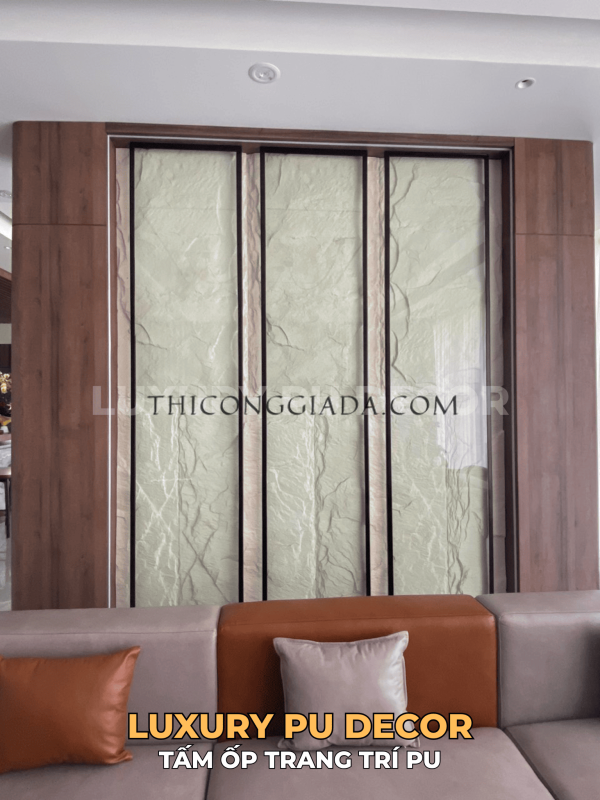 tấm PU giả đá