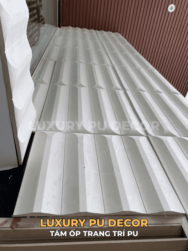 tấm ốp PU 3D
