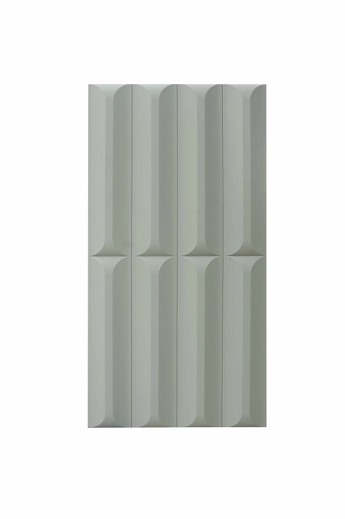 tấm ốp PU 3D xám nhạt tấm ốp PU 3D