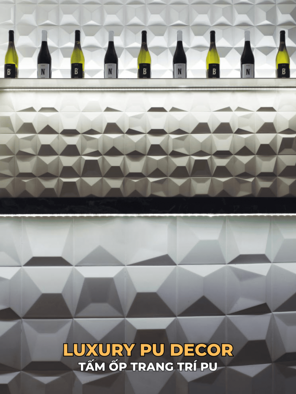 tấm ốp PU 3D 