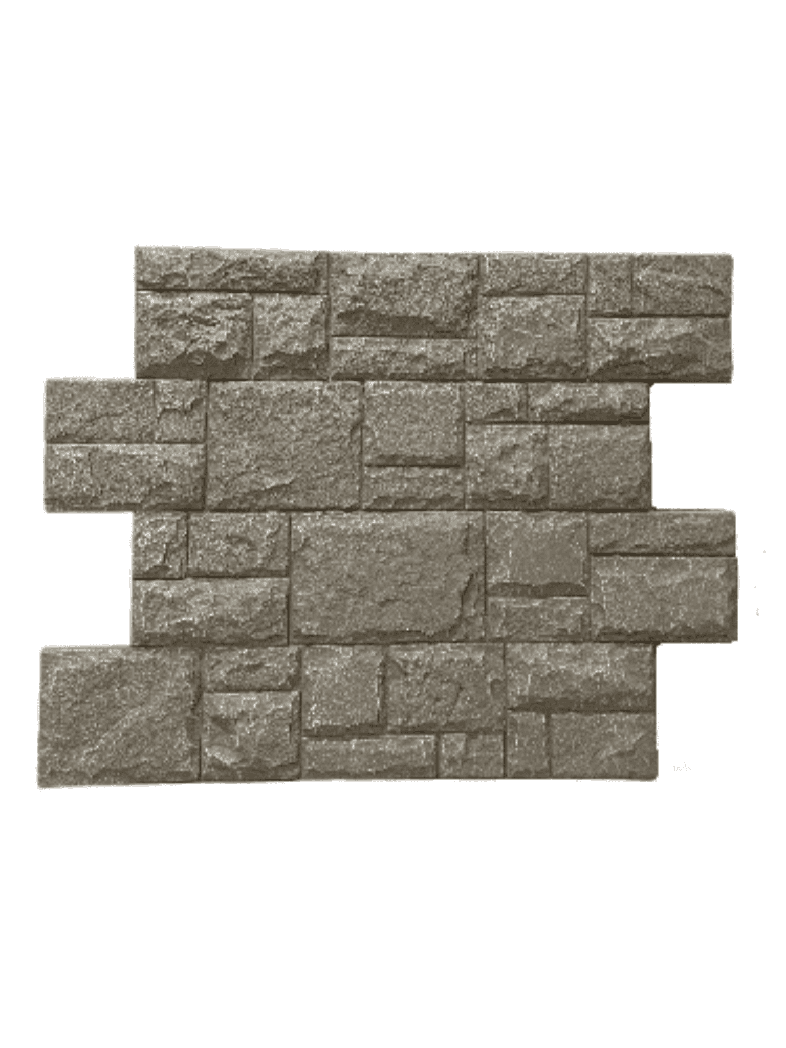 tấm PU giả đá sa thạch xám đậm tấm PU giả đá sa thạch