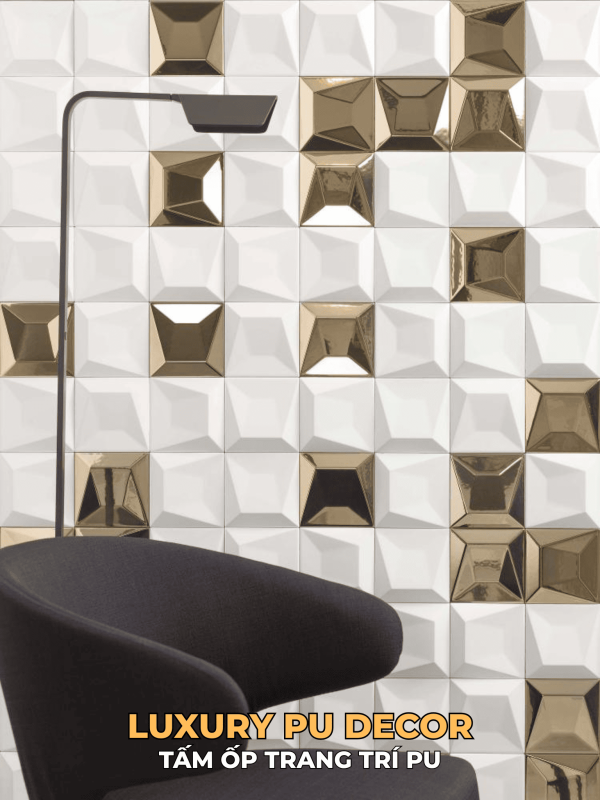 tấm ốp PU 3D 