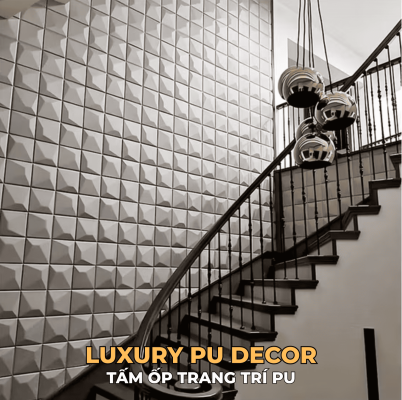 tấm ốp PU 3D 