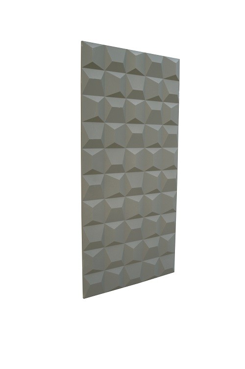 tấm ốp PU 3D PD11 xám nhạt tấm ốp PU 3D