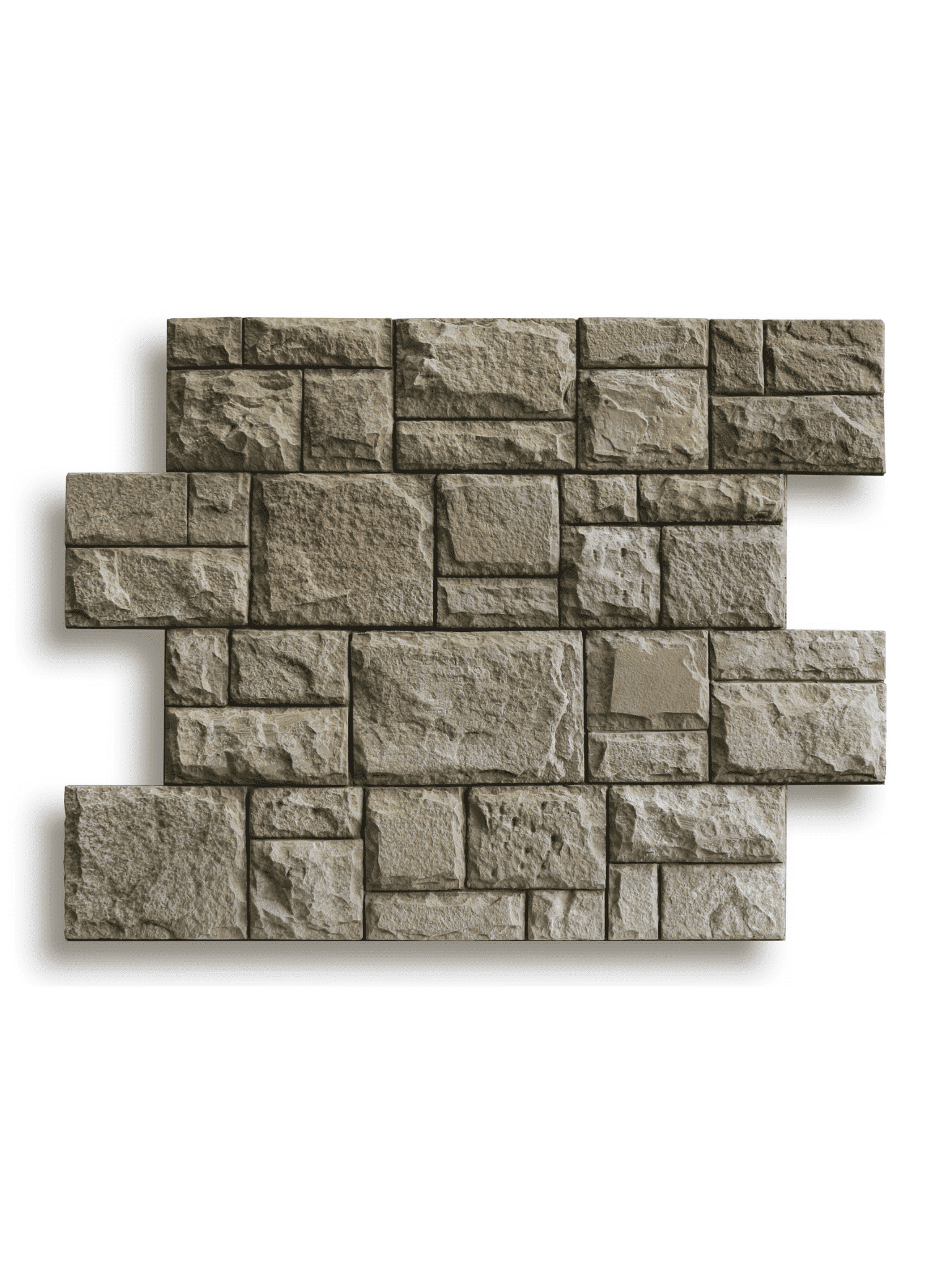 tấm ốp PU giả đá sa thạch loang màu tấm PU giả đá sa thạch