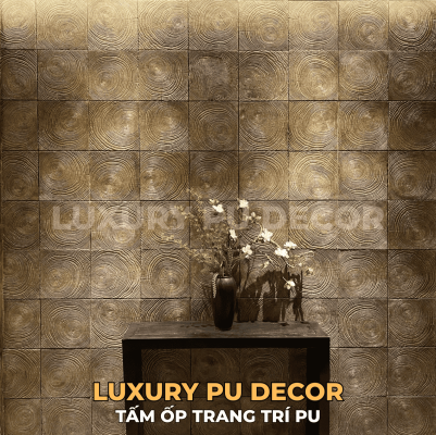 Tấm PU Giả Gỗ Tuyết Tùng